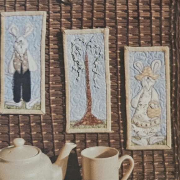 Pearl Louise Designs Itty-Bitty Bunnies Needlework kit. - Picture 4 of 4